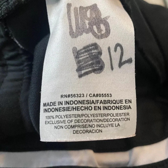 Nike Dri-Fit Avenger Warm Up Pants Sweatpants Black Womens Size Large (833) - Picture 5 of 6